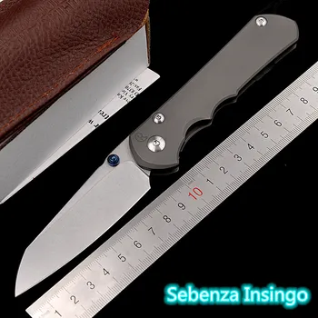 JUFULE най-Новият Голям Sebenza Insingo Mark S35vn Титановая дръжка сгъваем плодов джобен походный ловен EDC инструмент кухненски нож