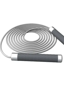 Висококачествено въже за скачане С Утяжеленной Дръжка От Стоманена Тел С PVC Покритие скачане на въже За Скачане