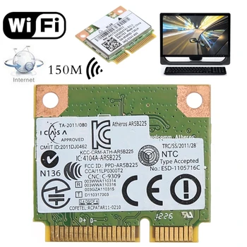 Съвместима с Bluetooth Безжична мини-карта PCI-Express версия 4.0 за Atheros AR5B225 16FB