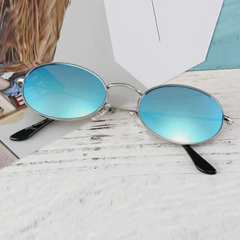 Ретро Личност, овални, Малки Поляризирани Слънчеви Очила Поляризирани Очила На Поръчка Късогледство от Минус Лещи, Предписани от -1 до -6