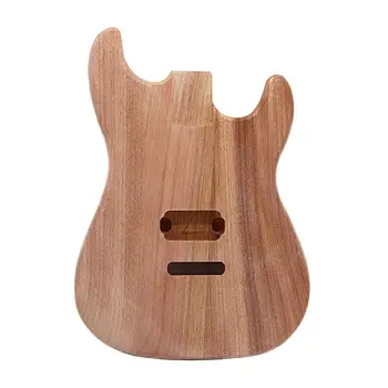 Okoume wood ST корпус на китара, електрическа китара за барел strat корпус на китара strat корпус DIY част на електрически китари ST корпус