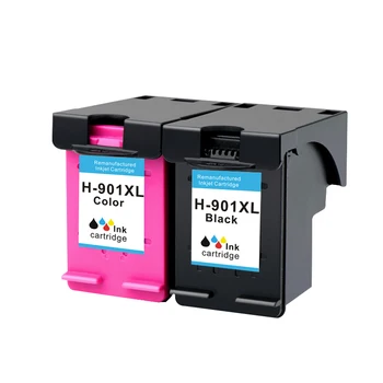 GIAUSA Отново обичай касета 901XL за Подмяна на HP 901 Black тонер Касета за Officejet 4500 J4500 J4540 J4550 J4580 J4640