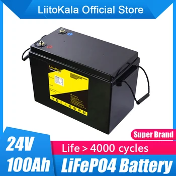 LiitoKala 24 В 100Ah 80Ah Lifepo4 Батерии Мощност на Батерията за 8 S 29,2 В АВТОБУСА Кемперов количката Офроуд Автономен Слънчев Вятър