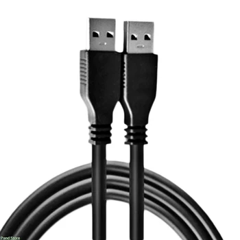Висококачествен черен USB 2.0 от мъжете на мъжа M/M Удлинительный конектор Кабел-адаптер Кабел на Проводници на Едро в наличност!!!