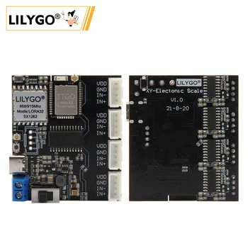LILYGO® TTGO T-Weight ESP32 T-Micro32 Suzan SX1262 868 Mhz 915 Mhz Безжичен модул 4-Група 4-Лентов HX711 Поддържа разширен с тегло на