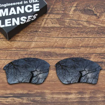 Millerswap Поляризирани Сменяеми Лещи за Слънчеви очила Oakley Half Яке 2.0 XL Черна (Само обектив)
