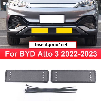 За BYD Atto 3 Юана Плюс 2022 2023 Аксесоари и Автомобилна Мрежа От Насекоми Автоматична Предна Решетка Защита на Кондензатора Окото на Кутията