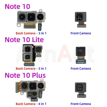 Оригиналната Основна Задна Камера За Samsung Galaxy Note 10 Plus Lite N976 N970 N770 Горната Предна Камера Гъвкав Кабел