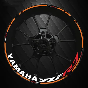 Приложимо Мотоциклет Yamaha YZFR1 R3 R6 R15 ах италиански хляб! r7 Джантата на Главината Светоотражающая Водоустойчив Стикер Стикери Аксесоари Yamaha R3