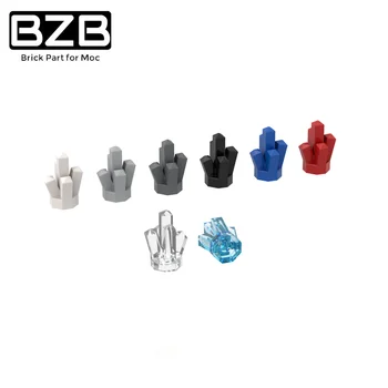 10 бр. BZB MOC 30385 Crystal Технически Камък Строителни Блокове Тухли резервни Части за Детски Играчки 