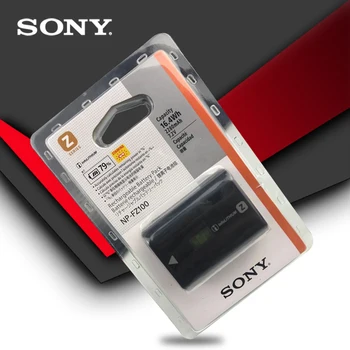 Sony Оригинална батерия за фотоапарат NP-FZ100 NP FZ100 A9/A7R III/A7 III/ILCE-9 ILCE9 ILCE-7RM3 ILCE-7M3 Mark III as NPF100