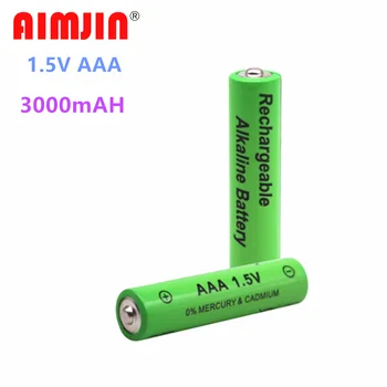 2021 Лот AAA Батерия от 1,5 3000 mah Алкални ААА Акумулаторна Батерия за Дистанционно Управление Играчка Светлина Батерия