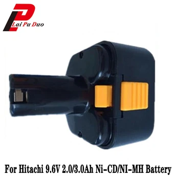 За Hitachi 9,6 V, 2.0 Ah 3.0 Ah NI-CD, NI-MH Батерия за Преносим електрически инструменти EB9 EB912S EB914 321654 EEB9H FDS9DVA EB924 FEB9S B3
