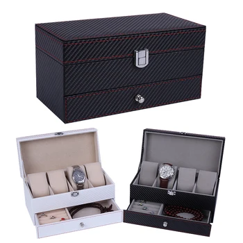 Ръчна изработка Кутия за Часовници Кутия за Часовници Кутия за Часовници Калъф за Часа, за Съхранение Часа