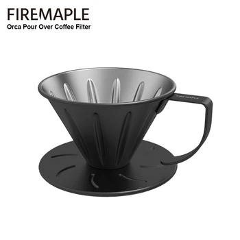 Fire-Maple Orca Налейте На Филтър За Кафе 304 Кошници От Неръждаема Стомана Мрежест Филтър Множество Кафе Краен