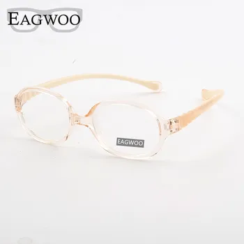 EAGWOO Силиций Меки Очила В Малка Оптични Рамки, Однотонная Рамки За Момчета И Момичета, Прозрачни Очила, Леки и Удобни