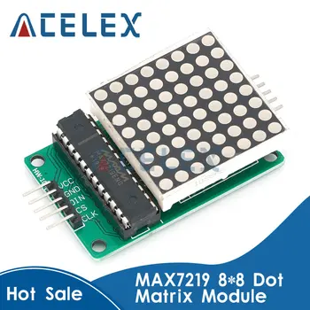 MAX7219 8*8 точков матричен модул модул модул, микроконтролер, на дисплея MCU Led Модул за Управление Дисплей За Arduino 5 В