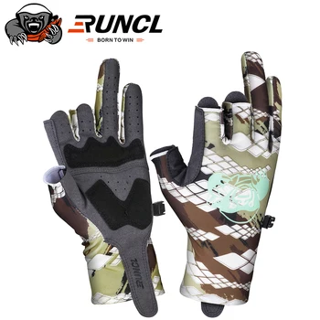RUNCL 3 Пръста Нескользящие Ръкавици За Риболов, Трайни Улични Дишащи Ръкавици За Риболов, Водоустойчиви Спортни Ръкавици, Директна Доставка