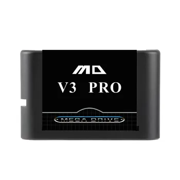 Yf безжичната Technolog EDMDS V3 Pro Актуализиран игри касета за 1500 в 1 за американската/ Японски /Европейски конзола SEGA GENESIS Mega Drive MegaDrive
