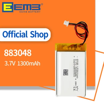 EEMB 883048 3,7 В Lipo Батерия 1300 mah Акумулаторна Литиево Полимерна Батерия за GPS Навигатор MP5 Bluetooth Високоговорител DVR Камера