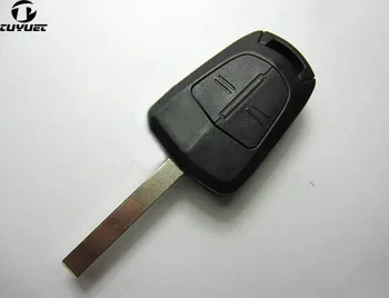 2 Бутона за Смяна на Корпуса Дистанционно Ключ за Opel Vauxhall Astra Калъф за автомобилни Ключове