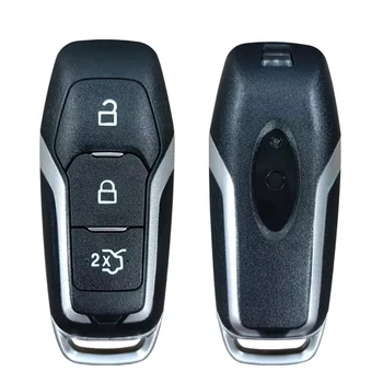 CN018037 Вторичен пазар 3 бутона Смарт Карта Ключ За Ford Mondeo Edge S-Max, Galaxy 2014-2018 HITAG PRO Чип 433 Mhz DS7T-15K601-DB