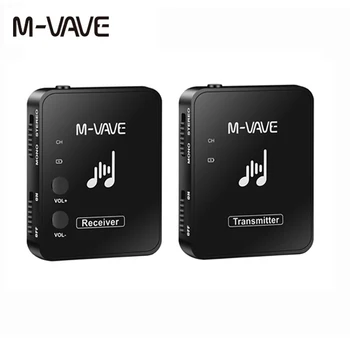 Cuvave WP-10 2,4 G Безжични Слушалки на Монитора, Акумулаторна батерия и Предавател Приемник, Поддръжка на Стерео на Моно и функция за запис на телефона