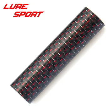 LureSport 70 мм, 85 мм, 4 бр. тъкани въглеродни тръби злато червени, сини конци въглероден празен прът градивен компонент Полюс Ремонт DIY Аксесоари