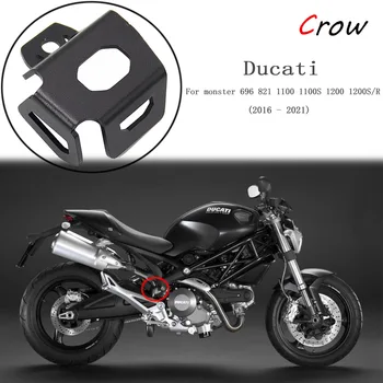 Нова мотоциклетът двигателят е с мазителна чаша с ЦПУ алуминиева защитно покритие За Ducati monster 696 821 1100 1100 S 1200 1200 S/R 2020 2021