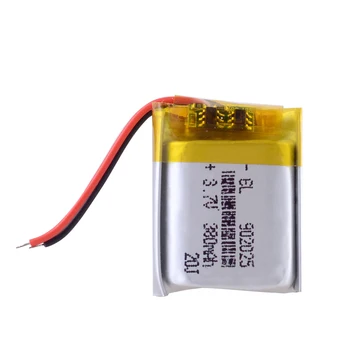 3,7 В, 380 ма 902025 Полимерна литиево-йонна /Литиево-йонна батерия за таблети, GPS, mp3, mp4