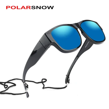 Polarsnow 2020 Негабаритная Кацане на Върха на Слънчеви Очила Гъвкави Рамки TR90 25 грама Калъф за Очила от Късогледство Риболовна Облекло За Шофиране на Върха Точки